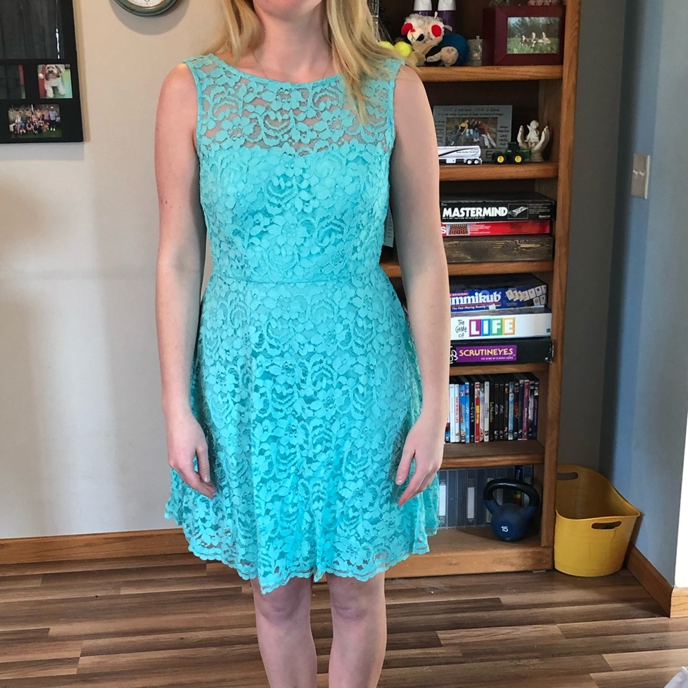 David’s bridal bridesmaid dress